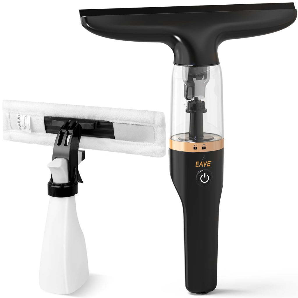 Rechargeable Window Vac Electric Window Vacuum Squeegee with 11 in. Squeegee Blade Cordless Window Vacuum Cleaner Set for Cleaning Windows Shower Doors Mirrors Tiles