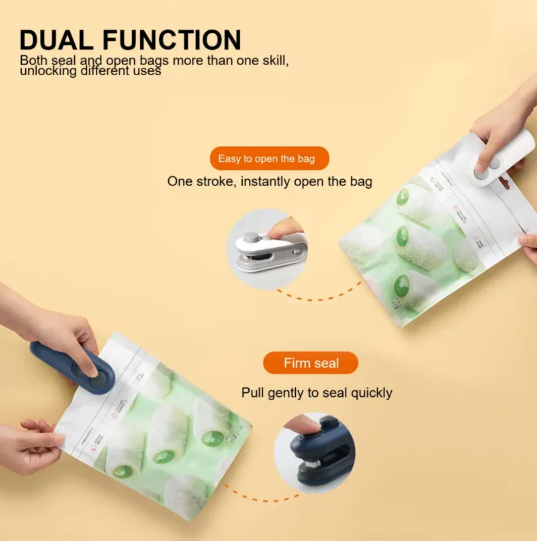 Portable USB Rechargeable Bag Sealer